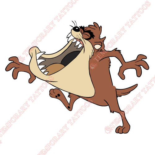 Tasmanian Devil Customize Temporary Tattoos Stickers NO.704